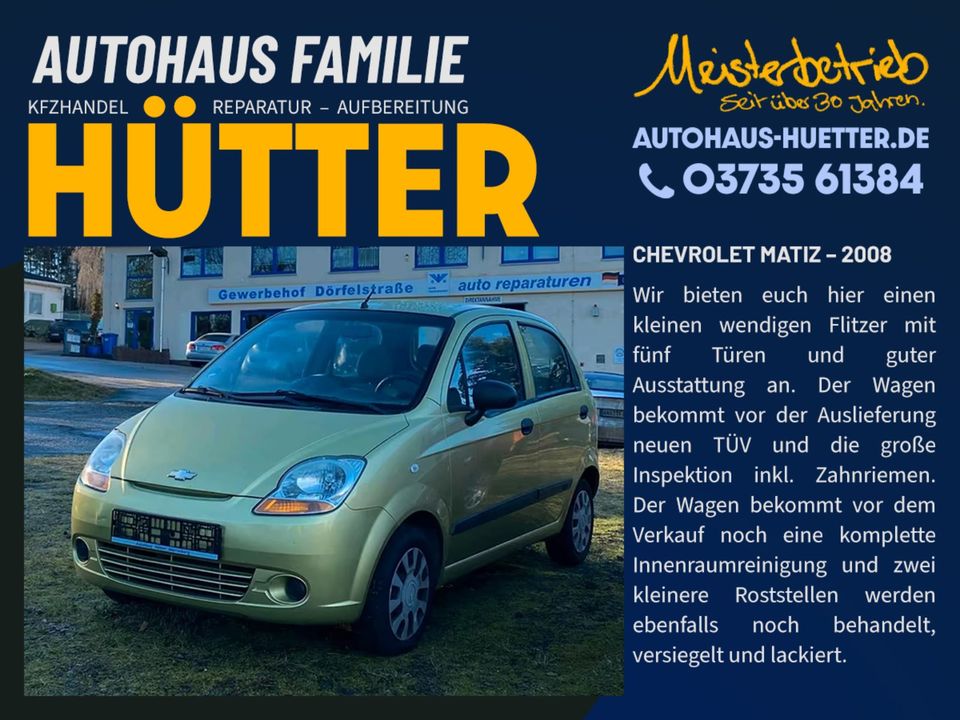 Chevrolet Matiz · Inspektion Neu
