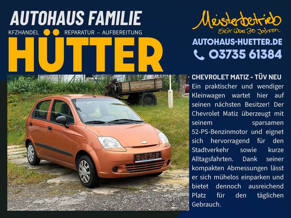 Chevrolet Matiz · TÜV & Inspektion NEU