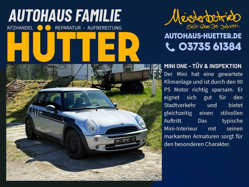 Mini ONE · TÜV & Inspektion NEU